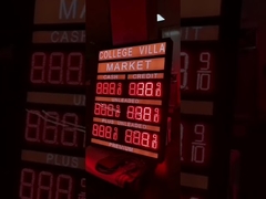 Outdoor 5000mcd 48in Led Gas Price Panel 20w Full Color Waterproof Dustproof