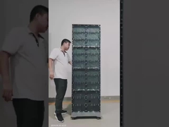 P1.86 P2 P2.5 cartel LED plegable para tiendas Aeropuertos Hoteles y centros comerciales