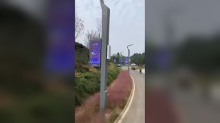 8000 cartelera al aire libre de la pantalla LED de la publicidad de poste de la prenda impermeable de la pantalla LED IP65 de los liendres
