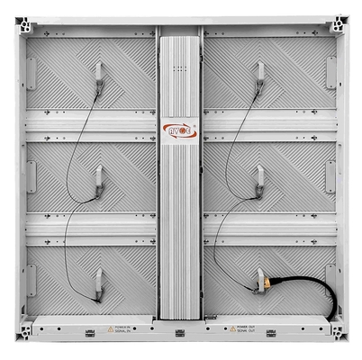 P10 pantalla LED cartel de aluminio impermeable gabinete 960x960mm 23kg 10000K