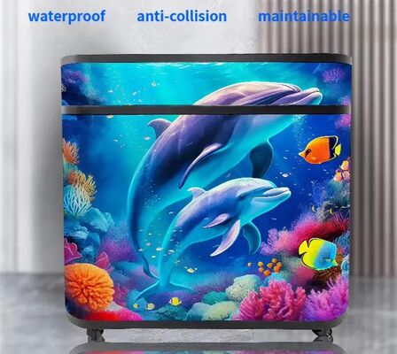 Mesa de video LED frontal para cabina de DJ con Flight Case con pantalla LED GOB P1.86 P2 P2.5